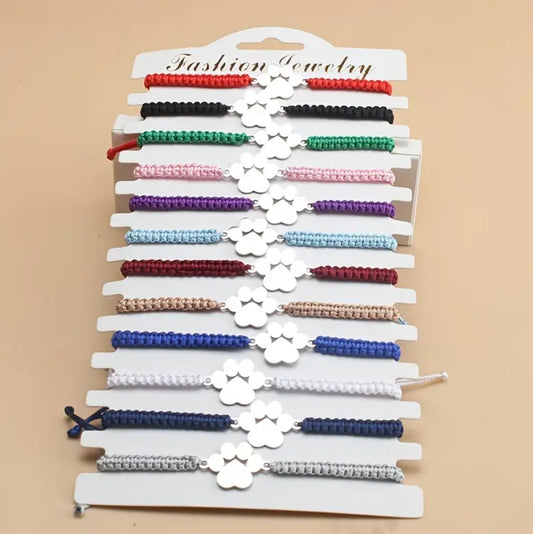 Pulsera ajustable con huella