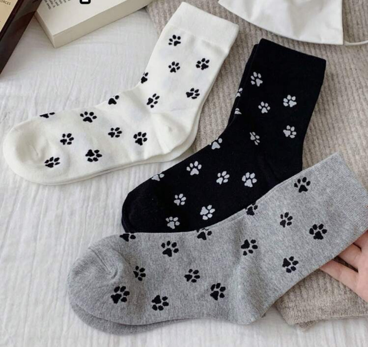 Calcetines huellitas