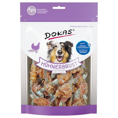 Pescaditos deshidratados con pollo 220gr