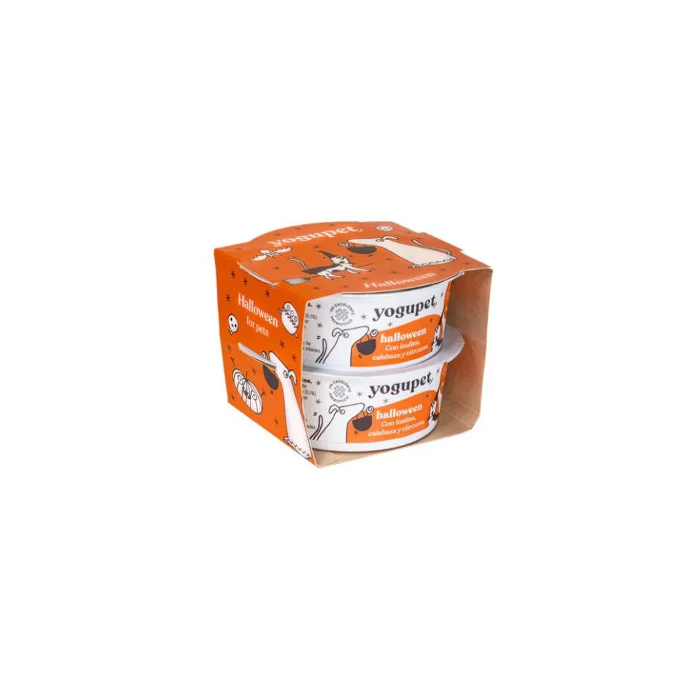 Yogur de calabaza y cúrcuma (pack de 2)